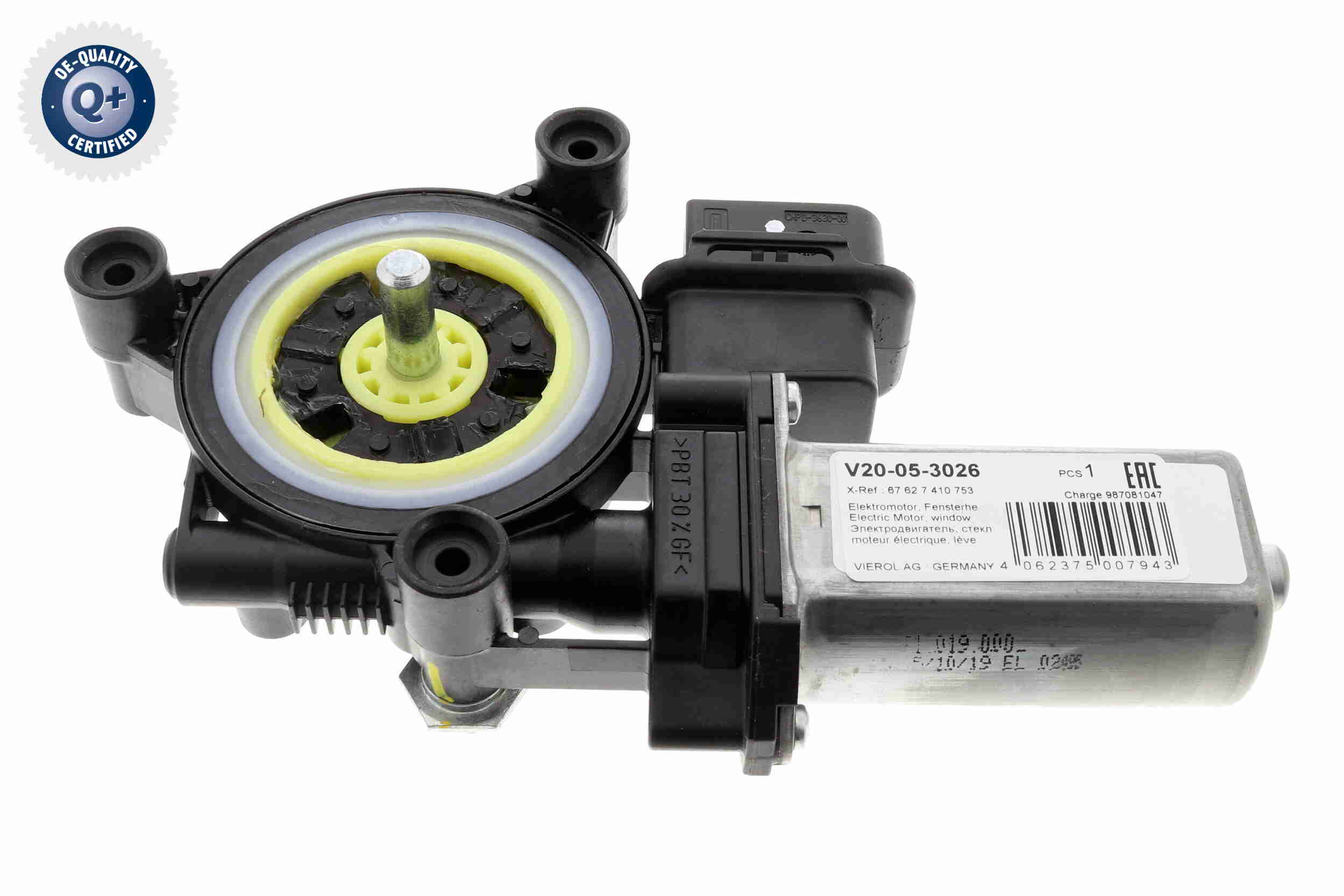 Electromotor, macara geam V20-05-3026 VEMO