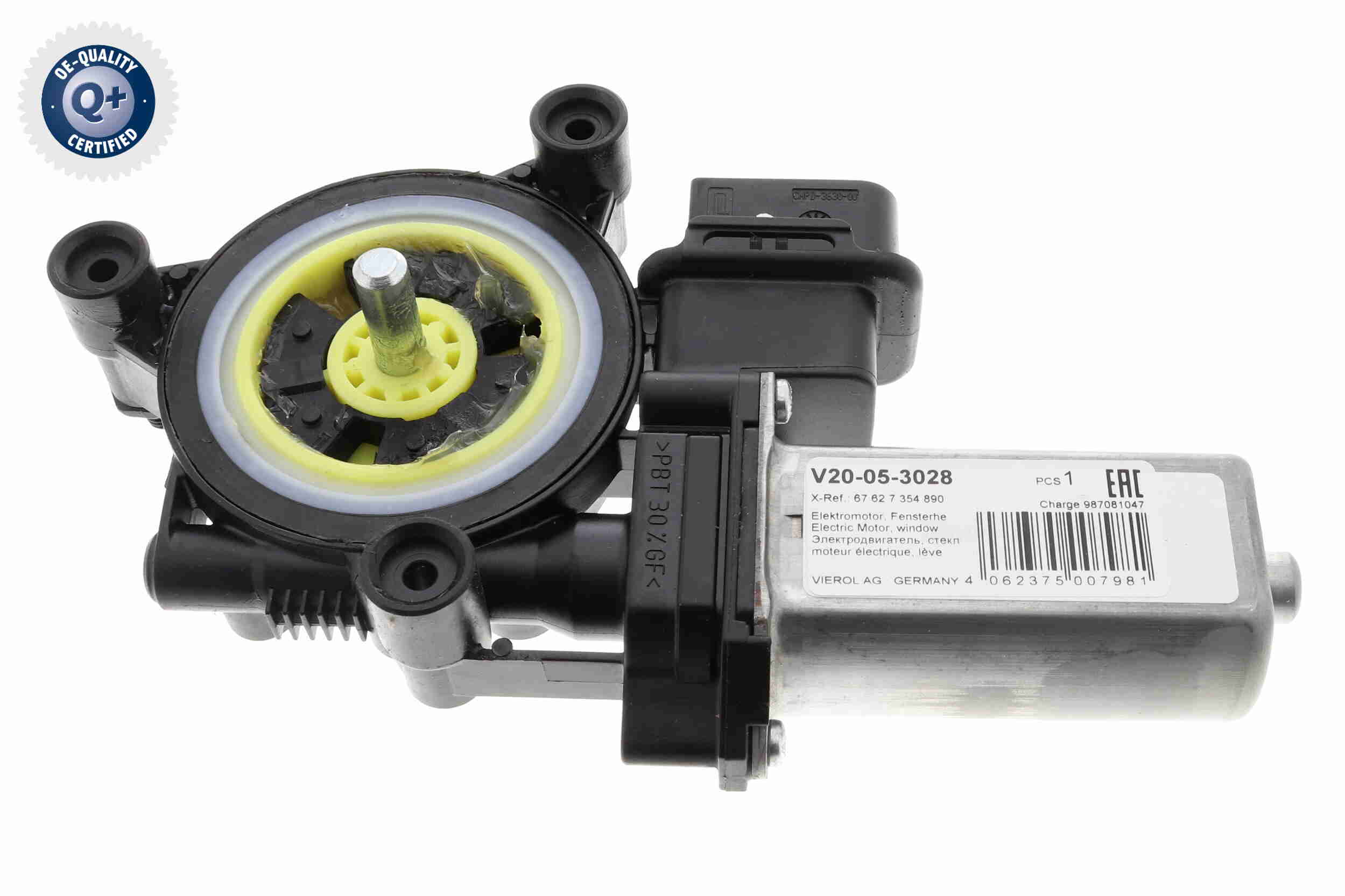 Electromotor, macara geam V20-05-3028 VEMO