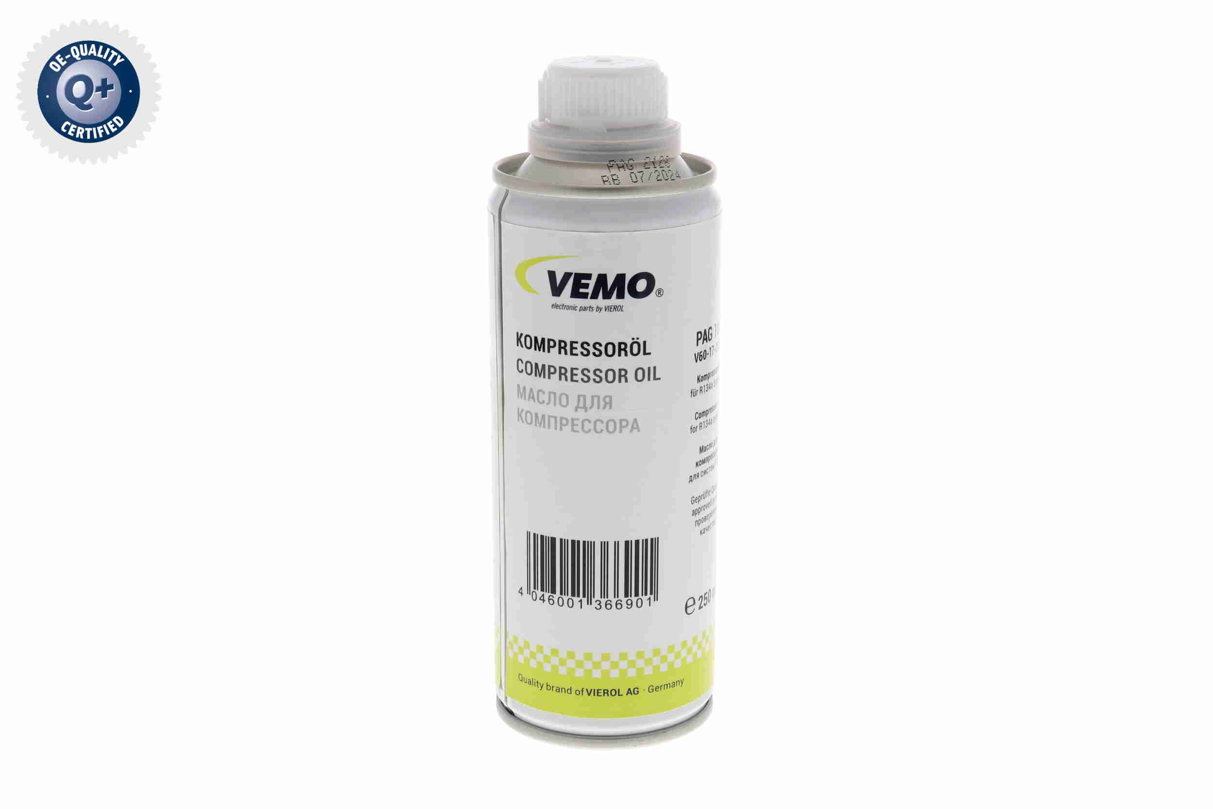 Ulei de compresor V60-17-0002 VEMO
