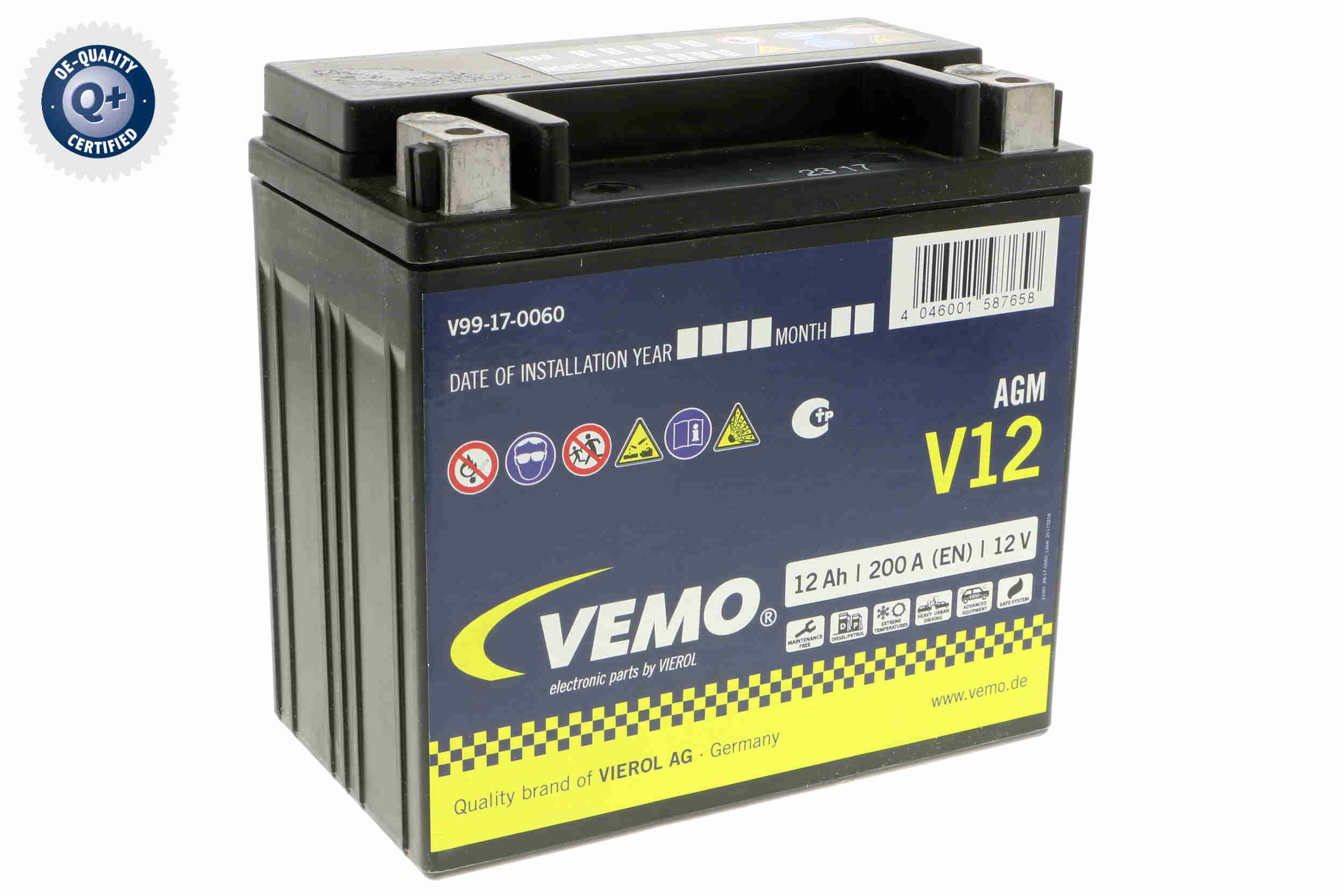 Baterie de alimentare V99-17-0060 VEMO