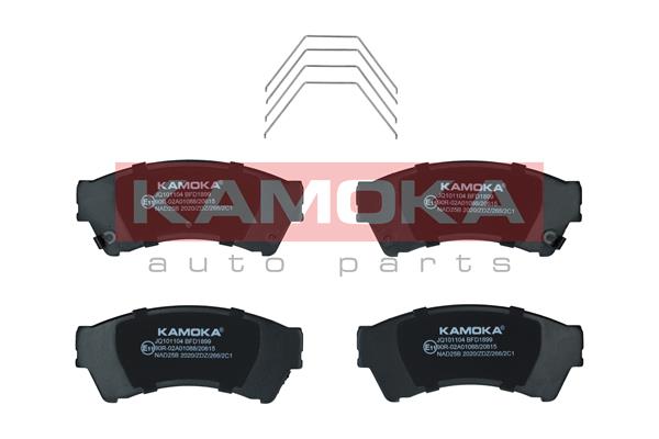 Set placute frana,frana disc JQ101104 KAMOKA