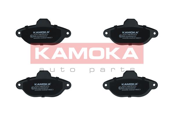 Set placute frana,frana disc JQ1011498 KAMOKA
