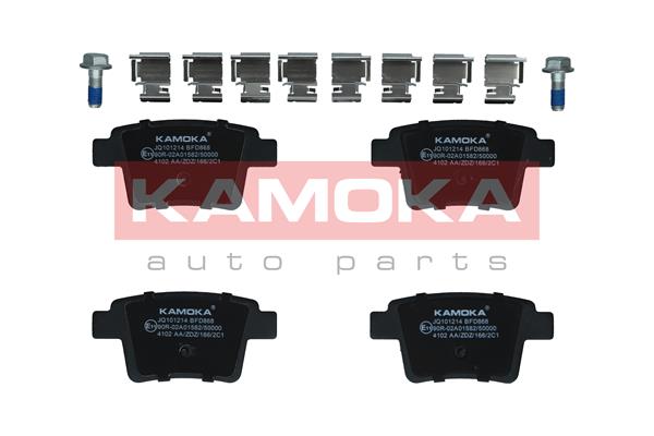 Set placute frana,frana disc JQ101214 KAMOKA