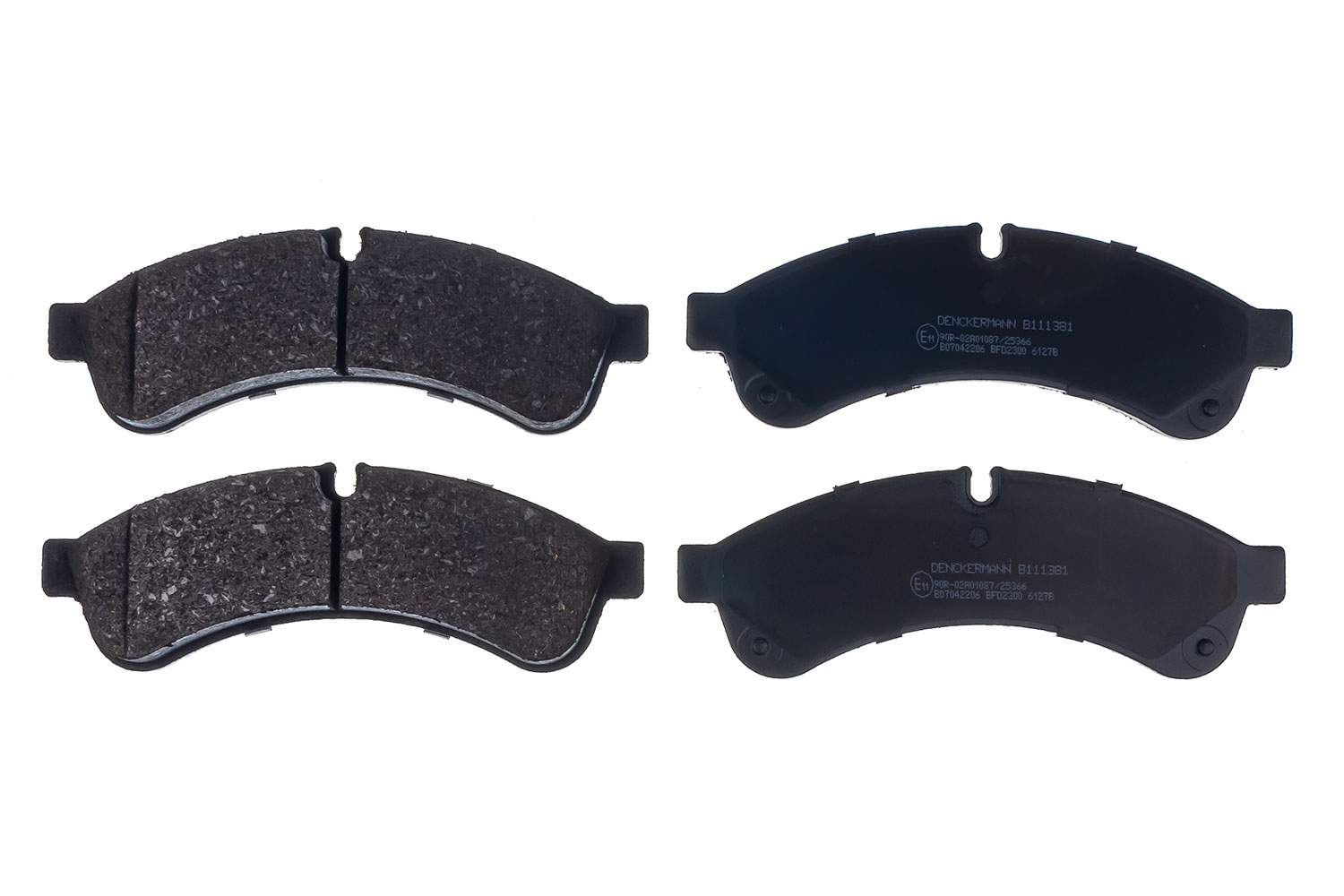 Set placute frana,frana disc B111381 DENCKERMANN