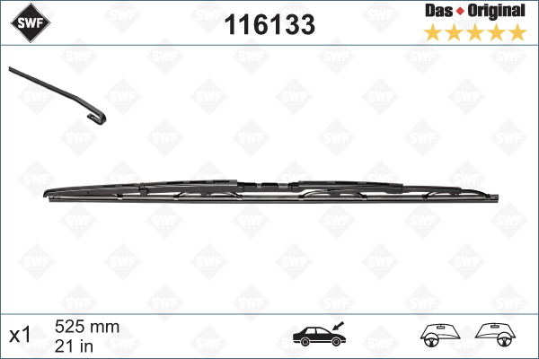 Lamela stergator 116133 SWF