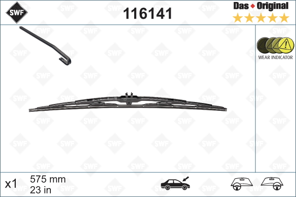 Lamela stergator 116141 SWF