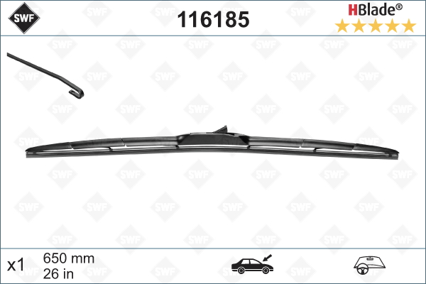 Lamela stergator 116185 SWF