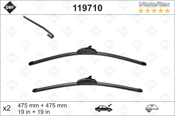 Lamela stergator 119710 SWF