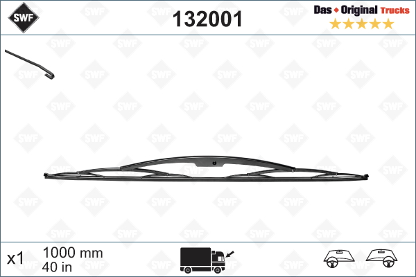 Lamela stergator 132001 SWF