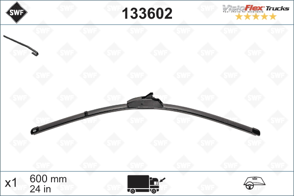 Lamela stergator 133602 SWF