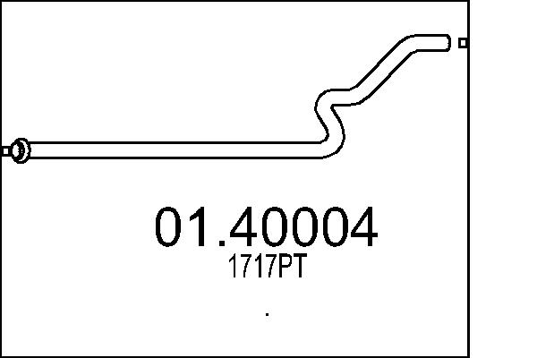 Racord evacuare 01.40004 MTS