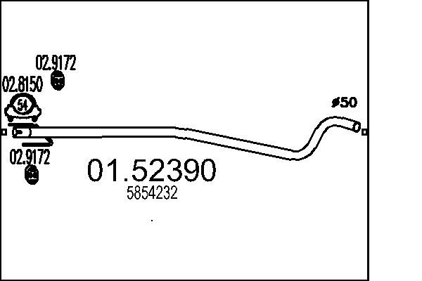Toba esapamet intermediara 01.52390 MTS
