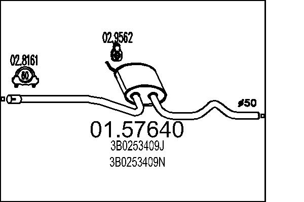 Toba esapamet intermediara 01.57640 MTS