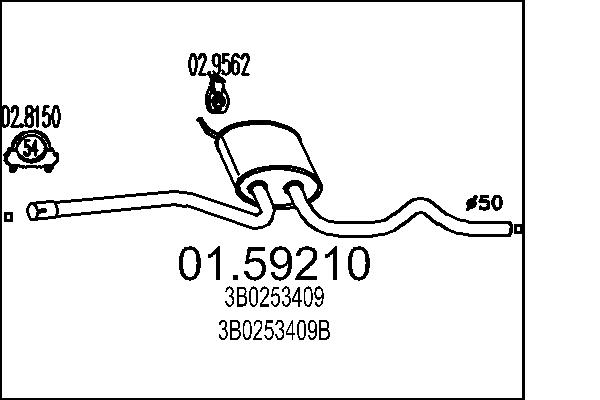 Toba esapamet intermediara 01.59210 MTS