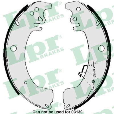 Set saboti frana 05090 LPR