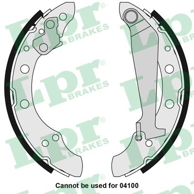 Set saboti frana 05730 LPR