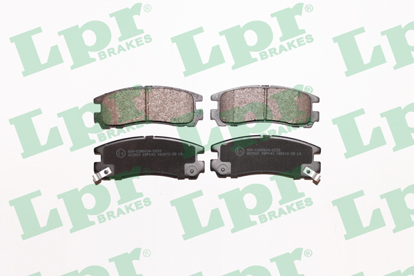 Set placute frana,frana disc 05P043 LPR