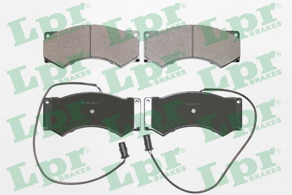 Set placute frana,frana disc 05P1143 LPR