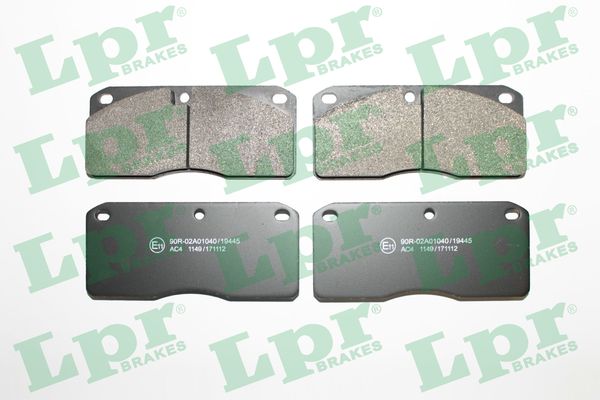Set placute frana,frana disc 05P1149 LPR