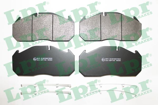 Set placute frana,frana disc 05P1152 LPR