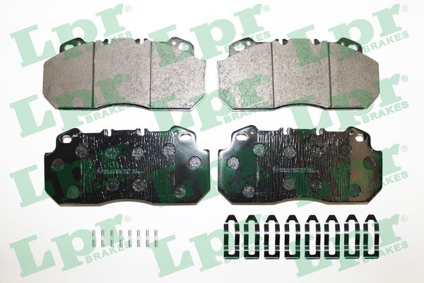 Set placute frana,frana disc 05P1161 LPR
