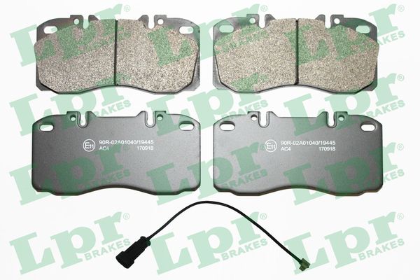 Set placute frana,frana disc 05P1164C LPR
