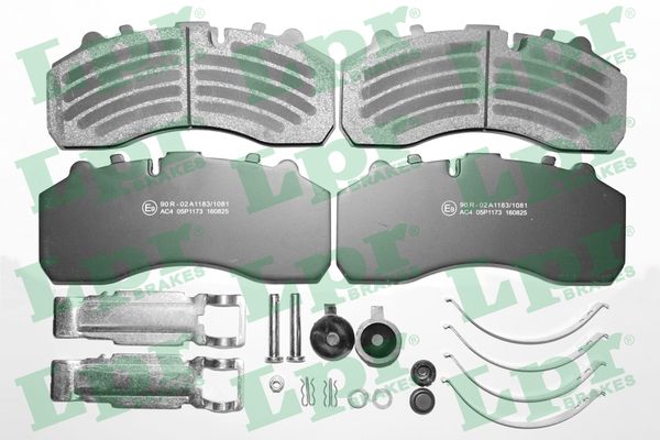 Set placute frana,frana disc 05P1173K LPR