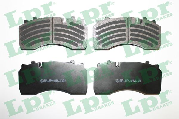 Set placute frana,frana disc 05P1183 LPR