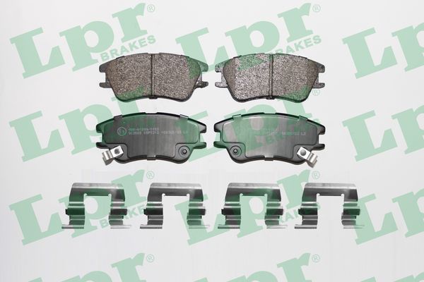 Set placute frana,frana disc 05P1212 LPR