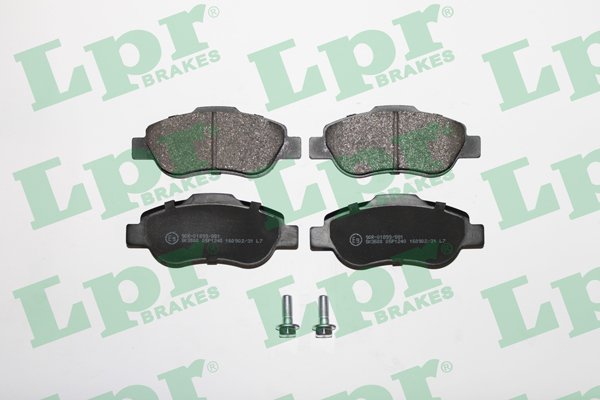 Set placute frana,frana disc 05P1240 LPR