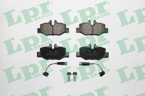 Set placute frana,frana disc 05P1246 LPR