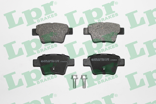 Set placute frana,frana disc 05P1278 LPR