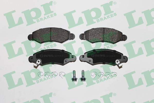 Set placute frana,frana disc 05P1280 LPR