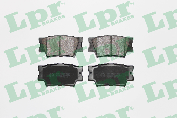 Set placute frana,frana disc 05P1281 LPR