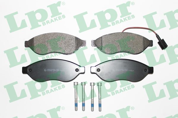 Set placute frana,frana disc 05P1287 LPR