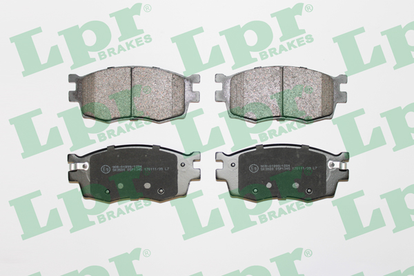 Set placute frana,frana disc 05P1345 LPR