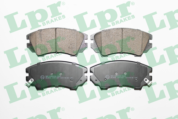 Set placute frana,frana disc 05P1467 LPR