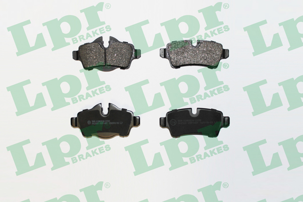 Set placute frana,frana disc 05P1481 LPR