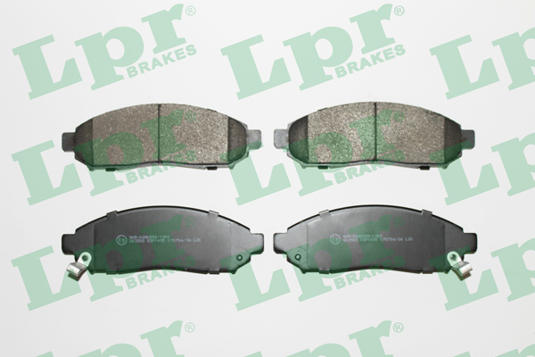 Set placute frana,frana disc 05P1495 LPR