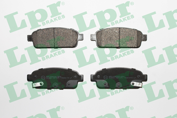 Set placute frana,frana disc 05P1575 LPR