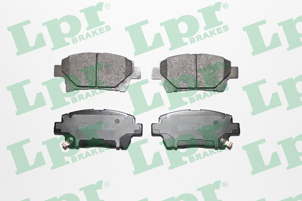 Set placute frana,frana disc 05P1602 LPR