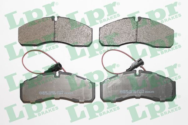 Set placute frana,frana disc 05P1664 LPR