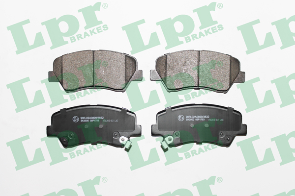 Set placute frana,frana disc 05P1753 LPR