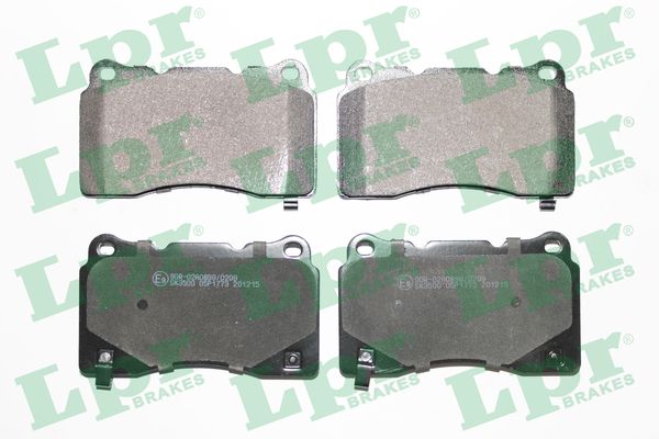 set placute frana,frana disc 05P1773 LPR