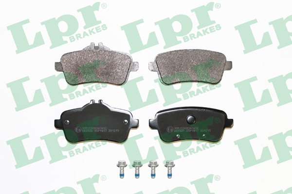 Set placute frana,frana disc 05P1817 LPR