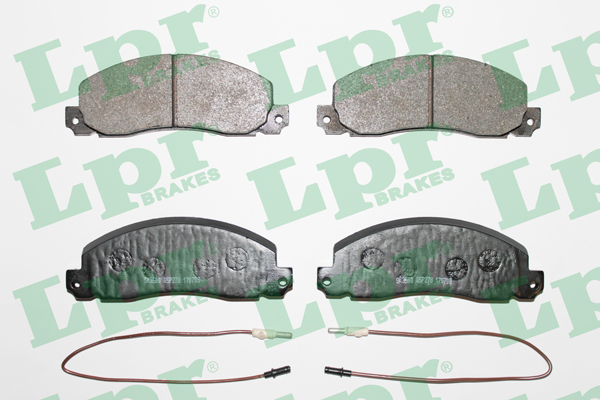 Set placute frana,frana disc 05P278 LPR