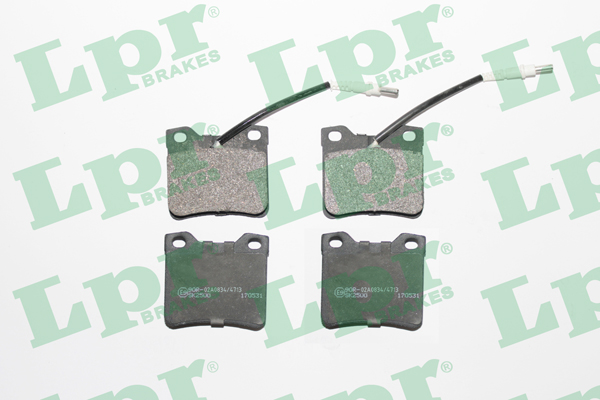 Set placute frana,frana disc 05P330 LPR