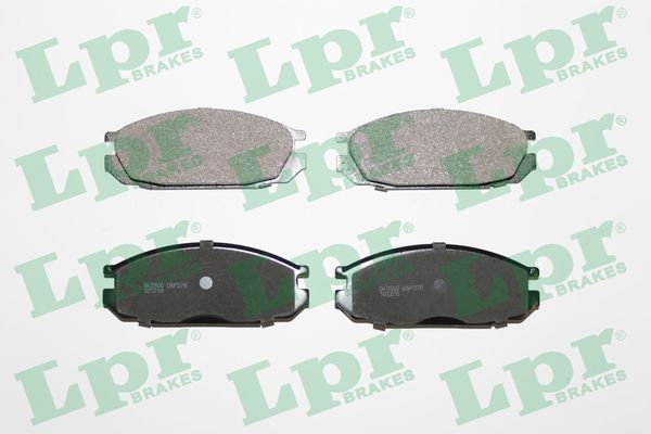 Set placute frana,frana disc 05P376 LPR