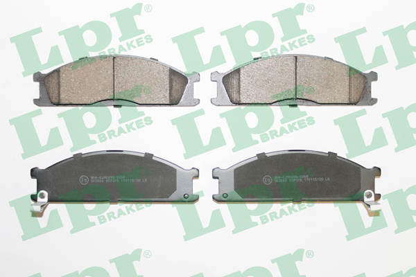 Set placute frana,frana disc 05P378 LPR