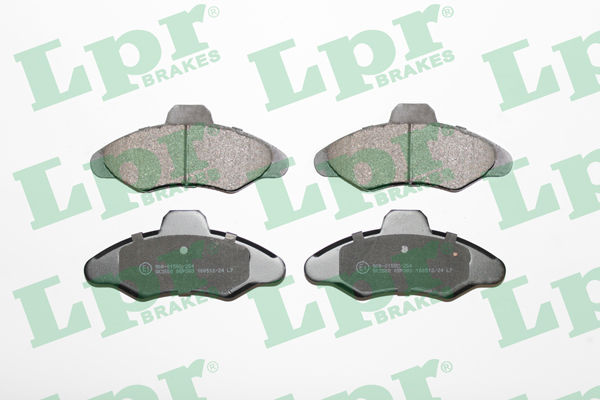 Set placute frana,frana disc 05P383 LPR